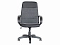 Офисное кресло Office Lab standart-1581 Эко кожа черный / ткань серая - фото №3