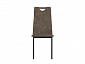 Комплект стульев Орлеан (4 шт), черный велюр коричневый - фото №5