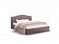 Кровать без основания Стелла 120х200, серо-фиолетовый - фото №2
