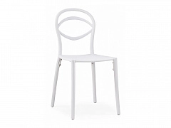 Simple white Пластиковый стул - фото №1
