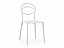 Simple white Пластиковый стул, пластик - миниатюра