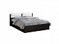 Кровать без основания Фиеста NEW 160х200, венге/лоредо - фото №2