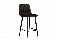 Дани коричневый / черный Барный стул - фото №1, Woodville18066