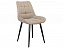 Стул DikLine 206М B03 BEIGE, ножки черные, микровелюр - миниатюра