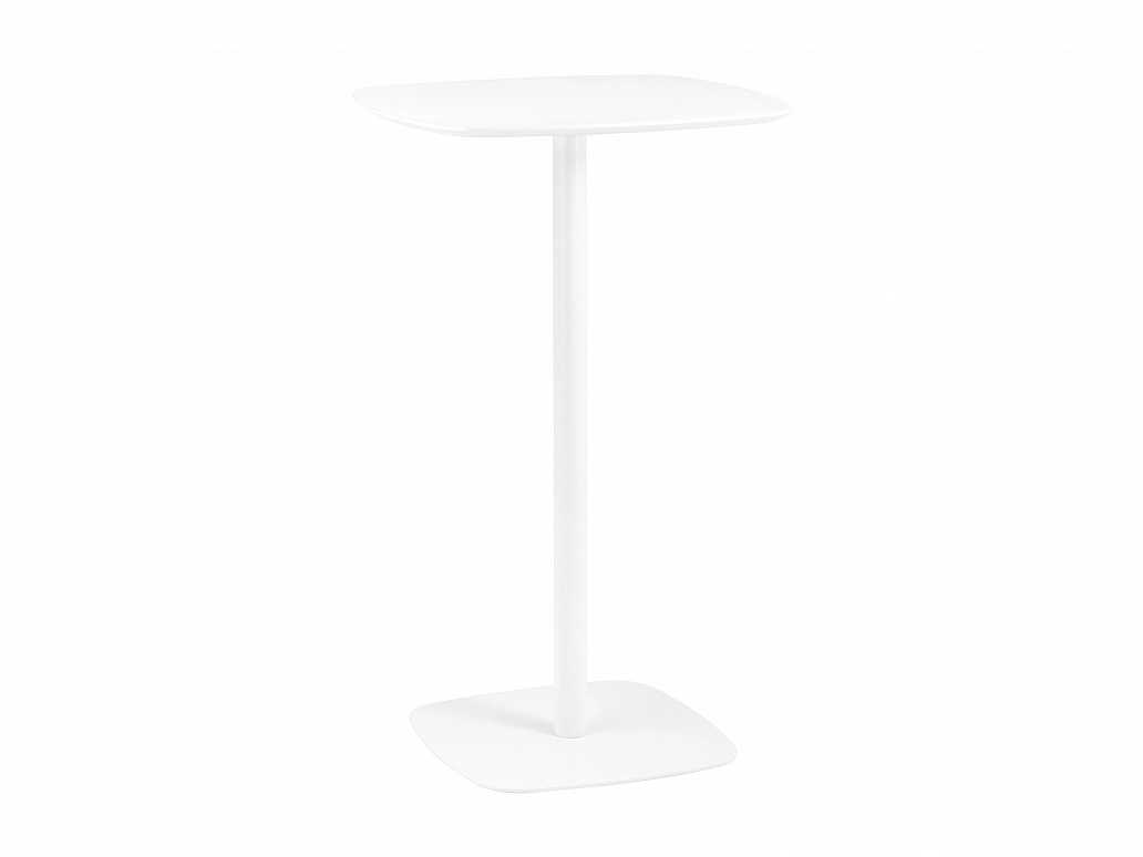 Стол барный STOOL GROUP Form 60*60 Белый - фото №1