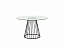 Стол обеденный STOOL GROUP Ливерпуль 120*120 стекло, металл - миниатюра