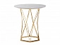 Melan white / gold Стол деревянный - фото №4
