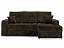 Угловой диван-кровать Лас-Вегас Правый, шенилл - миниатюра