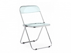 Fold складной clear gray-blue Пластиковый стул - фото №1