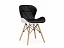 PC-027 black / white Стул деревянный, экокожа - миниатюра