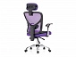 Lody 1 фиолетовое / черное Компьютерное кресло - фото №5
