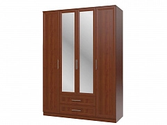 Шкаф 4-х дверный с зеркалами Юлианна - фото №1