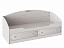 Кровать с 2 ящиками Ариэль (80х200), лиственница сибиу с рисунком - миниатюра