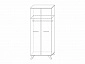 Шкаф для одежды 800 Вега Скандинавия (Силк флай, Дуб Каньон) - фото №4