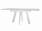 Стол DikLine SKM120 Керамика Белый мрамор/подстолье белое/опоры белые (2 уп.) - фото №5