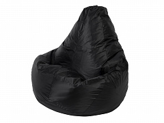 Кресло Мешок Черное Оксфорд XL 125х85 - фото №1
