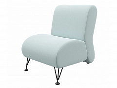 Мягкое дизайнерское кресло Pati мята пастель - фото №1, mebel_stock_20157