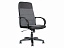 Офисное кресло Office Lab standart-1581 Эко кожа черный / ткань серая, текстиль - миниатюра
