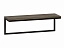 Полка подвесная Бервин 4, стальной профиль 20х20 мм - миниатюра