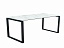Стол компьютерный Янтарь 55.08-01 Мрамор белый/Черный,  - миниатюра