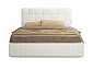 Мягкая кровать Tiffany 1600 беж с ортопедическим основанием с матрасом PROMO B COCOS - фото №5