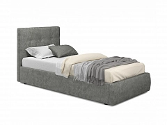 Мягкая кровать Selesta 900 кожа графит с подъемным механизмом - фото №1, mebel_stock_4504