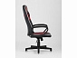 Кресло игровое Stool Group TopChairs Racer Lighti Черный с красным  - фото №4