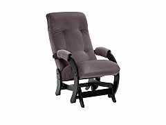Кресло-качалка Модель 68 (Leset Футура) Венге, ткань V 19 - фото №1