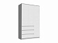 Челси Шкаф 1200 (Белый глянец, Дуб Сонома) - фото №3