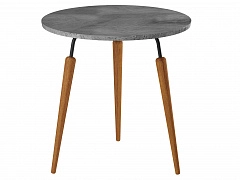 Стол журнальный BeautyStyle 22 орех гикори grey/черный/бук - фото №1, mebelik4630216191962