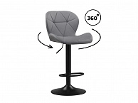 Trio light gray / black Барный стул - фото №1