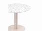Стол обеденный STOOL GROUP Stem D90 терраццо - фото №3