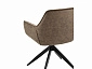 Стул обеденный STOOL GROUP Alba Коричневый c коричневой экокожей - фото №7