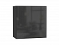 Шкаф навесной Point тип-60 черный глянец / черный матовый - фото №3