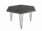 Стол журнальный BeautyStyle 23 орех гикори grey/черный - фото №3