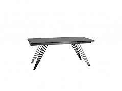 Стол обеденный Stool Group Пандора раскладной 180-280*90 Керамика темная - фото №1