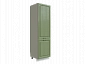 Шкаф П600Х под холодильник Ницца БЕЛ/ДУБ/ОЛИВ Ф92 - фото №2