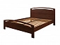 Кровать деревянная с ламелями Balu (Балу) 160х200, орех - фото №4