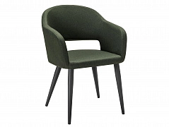 Кресло Oscar тёмно-зеленый/черный - фото №1