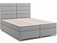 Кровать с матрасом и независимым пружинным блоком Гаванна (160х200) Box Spring, вельвет - миниатюра