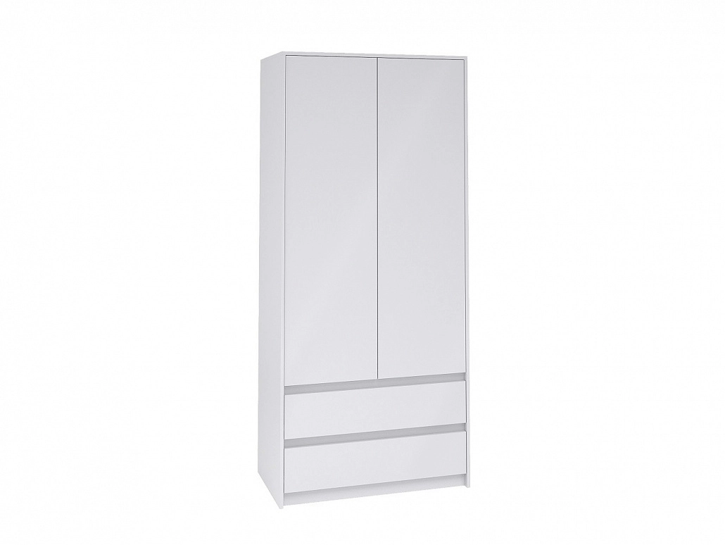 Шкаф для одежды и белья Айден ШК06-900, серый - фото №1