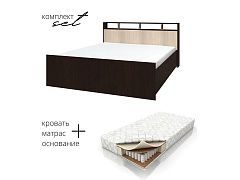 Кровать Саломея LIGHT 160х200 с матрасом BSA в комплекте - фото №1
