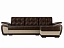 Угловой диван Нестор (Риттэр) Правый, рогожка, экокожа - миниатюра