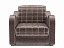 Кресло-кровать Барон 4, вельвет бархатного типа - миниатюра