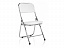 Стул Chair раскладной белый Стул, искусственная кожа - миниатюра