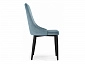 Kora light blue / black Стул на металлокаркасе - фото №5