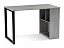 Битти Лофт 116 бетон / черный матовый Стол, металл - миниатюра