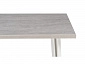 Денвер Лофт 120 25 мм бетон / белый матовый Стол деревянный - фото №6