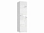 Шкаф 1-дверный Модерн (Modern) Техно, белый глянец - миниатюра
