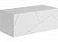 ГРАНЖ Тумба ТМ-002 (Д.900, подвесная) (Белый (Шагрень) / Белый софт), ЛДСП - миниатюра